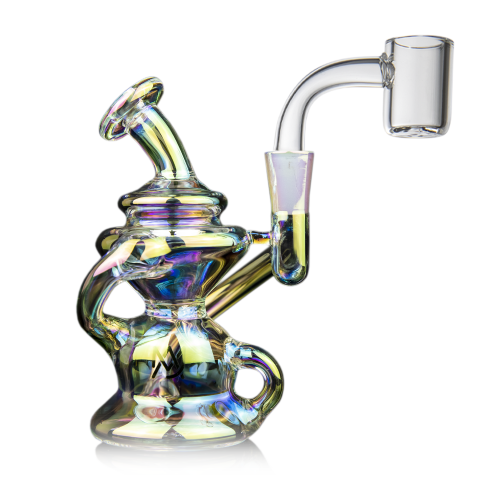 MJ Arsenal Hydra Mini Dab Rig iridescent